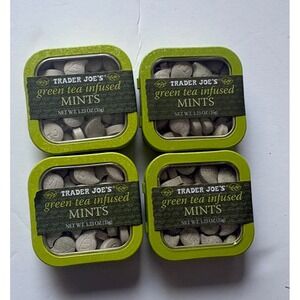 4-Pack Trader Joe's Green Tea Infused Mints